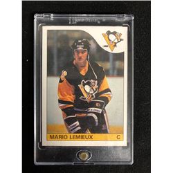 1985 O-Pee-Chee #9 Mario Lemieux Rookie