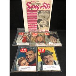 VINTAGE TV GUIDE LOT (1950-60S)