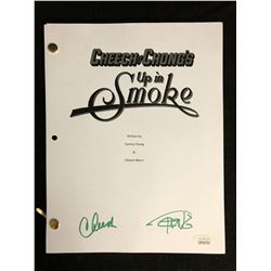 Cheech Marin & Tommy Chong Signed "Cheech and Chong's Up in Smoke" Movie Script (JSA COA)
