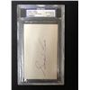 Image 1 : INDEX CARD GORDIE HOWE AUTHENTIC AUTO (PSA/ DNA CERTIFIED)