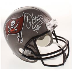 Warren Sapp Signed Tampa Bay Buccaneers Full-Size Helmet Inscribed "HOF '13" (JSA Hologram)