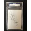 Image 1 : CUT PHIL RIZZUTO AUTHENTIC AUTO (PSA/ DNA CERTIFIED)