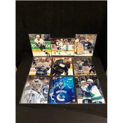 AUTOGRAPHED 8 X 10 HOCKEY PHOTO LOT (VANCOUVER CANUCKS)