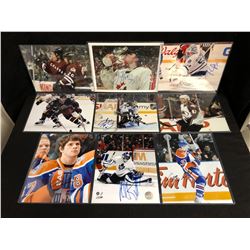 AUTOGRAPHED 8 X 10 HOCKEY PHOTO LOT