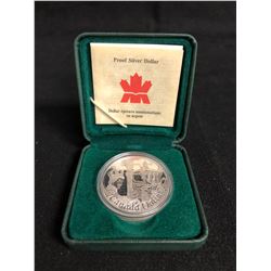 2002 Canada Proof Silver Dollar- The Queen's Golden Jubilee