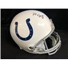 Image 1 : PARRIS CAMPBELL SIGNED INDIANAPOLIS COLTS FULL SIZE HELMET ( BECKETT COA)