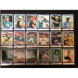 1984 FLEER BASEBALL CARD LOT