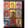 Image 1 : 1958 TOPPS BASEBALL CARD LOT