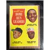 Image 1 : 1962 Topps #54 NL Home Run Leaders