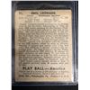 Image 2 : 1939 PLAY BALL #21 EMIL LEONARD