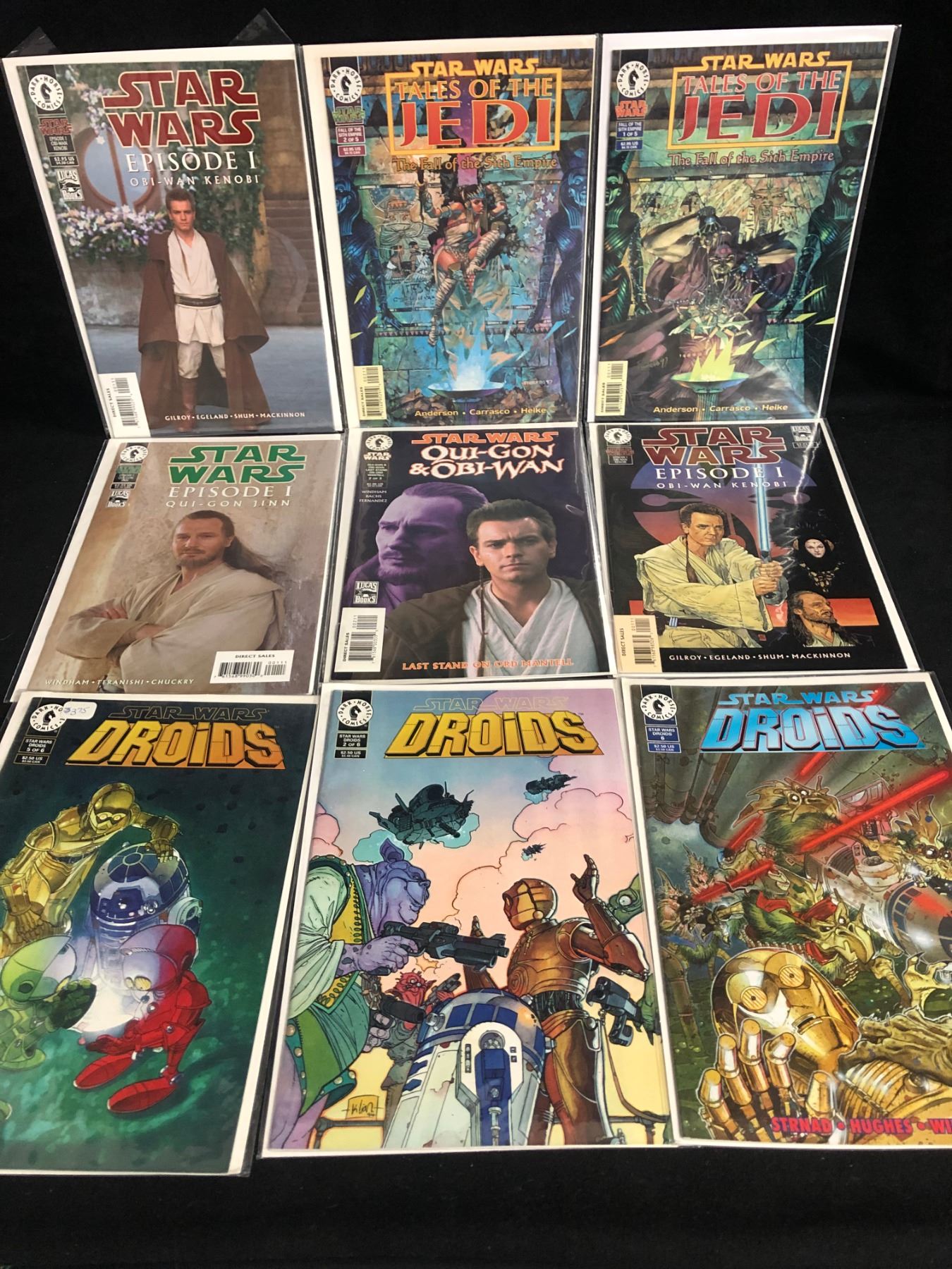 STAR WARS COMIC BOOK LOT (MARVEL COMICS)