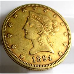 1894 $ 10 Gold Liberty Eagle