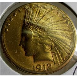 191 S $ 10 Gold Indian Eagle