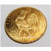 Image 1 : 1908 20 Francs "Rooster" Gold - BU