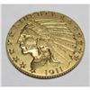 Image 1 : 1911 P $ 5 Gold Indian
