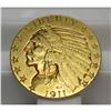 Image 1 : 1911 $ 5 Gold Indian Half Eagle