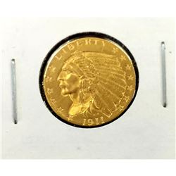1911 $ 2.5 Gold Indian