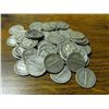 Image 1 : (50) $ 5 Face Value 90% Silver Mercury Dimes