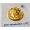 Image 1 : Random Date Gold Buffalo 1 oz. Coin