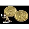 Image 1 : 1882 p $5 Gold Liberty Half Eagle Coin