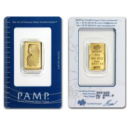 10 gram Pamp Suisse Gold Bar