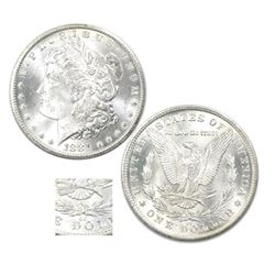 1881 Carson City KEY DATE Morgan Dollar AU/BU