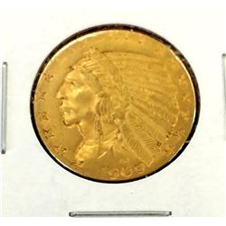 1909 s $ 5 Gold Indian