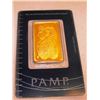 Image 1 : 1 OZ. Pamp Suisse Gold Ingot 999.9 Pure