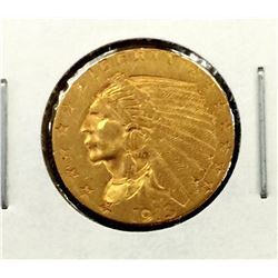 1913 $ 2.5 Gold Indian