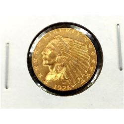 1926 $ 2.5 Gold Indian