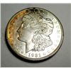 Image 1 : 1921 D BU Morgan Silver Dollar