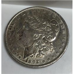 1892 P Key Date Morgan Silver Dollar