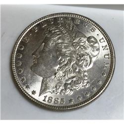 1885 P CH BU Morgan Dollar