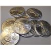 Image 1 : (10) US Silver Eagles Random Dates