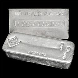 100 oz Silver bar - Random Maker