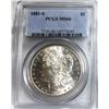 Image 1 : 1881 s MS 66 PCGS Morgan Silver Dollar