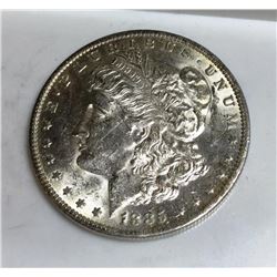 1885 O BU Morgan Silver Dollar