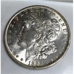 1885 O CH BU Morgan Silver Dollar