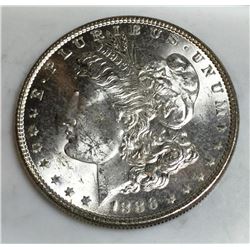 1886 P CH BU Morgan Silver Dollar