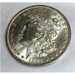 1885 o CH BU Morgan Silver Dollar