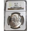 Image 1 : 1896 ms 62 NGC Morgan Silver Dollar