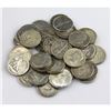Image 1 : 40 pcs- Mixed Type Half Dollars -90% Silver