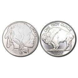 1 oz. Buffalo Silver Round - .999 Pure