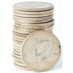 $12 Face Value -90% Silver Kennedy Halves