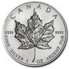 Image 2 : (10) 1 oz Silver Canadian Maple Leafs