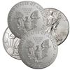 Image 1 : (4) BU Random Date Silver Eagles