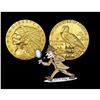 Image 1 : 1915 $2.5 Gold Indian Quarter Eagle XF AU