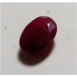 Better Quality1 ct. Natural Red Ruby Gemstone