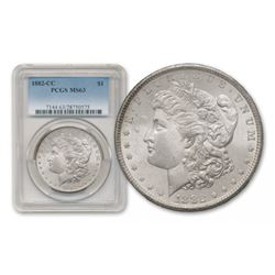 1882 Carson City MS 64 PCGS Morgan Silver Dollar