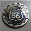 Image 1 : Route 66 Silver Round -.999 Pure